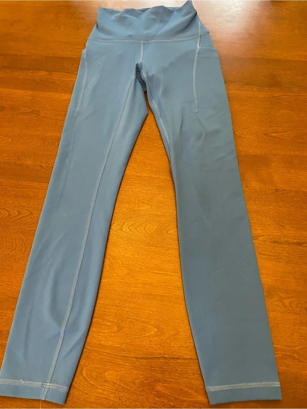 Lululemon Wunder Train High-Rise Tight 25 Blue Size 2 Side Pocket